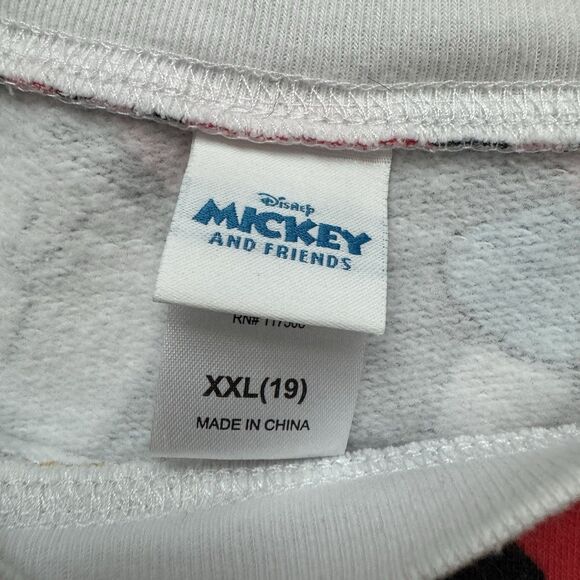 Disney Mickey Mouse and Friends All Over Print Sweater Size 2XL AOP - Picture 2 of 6